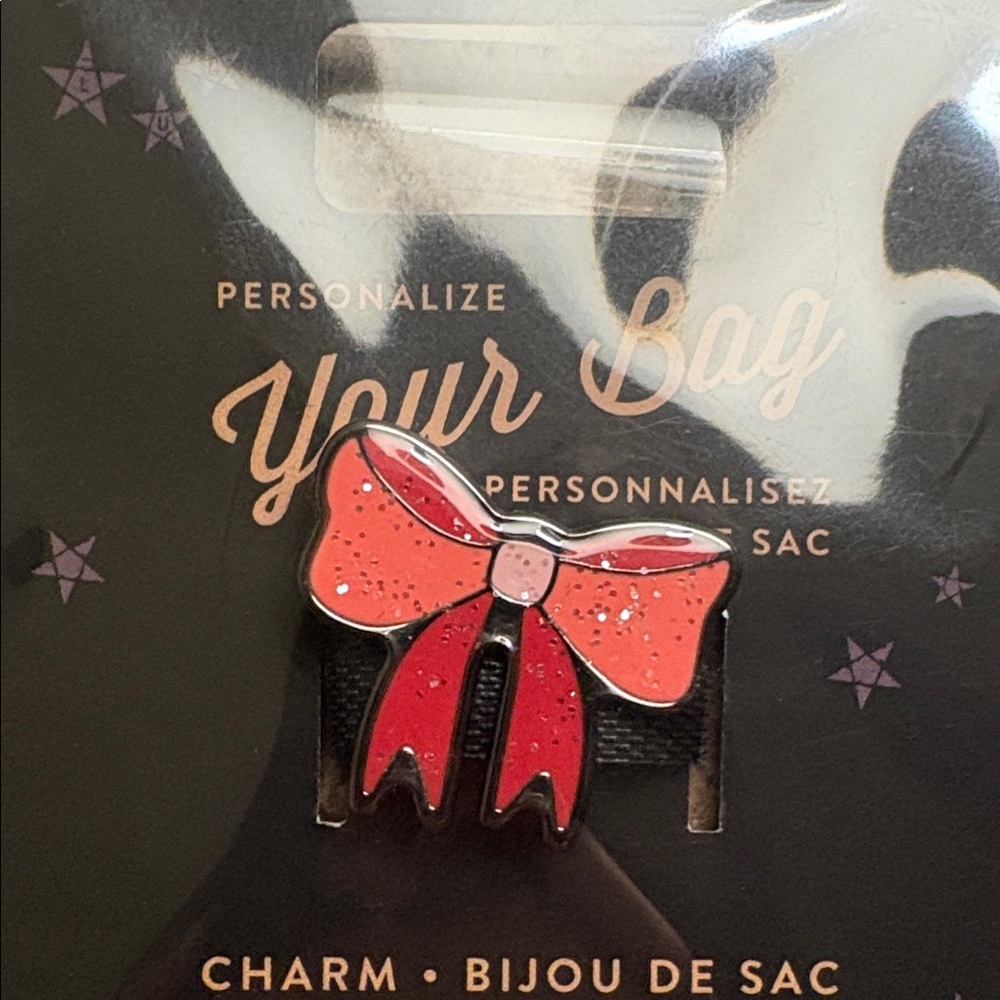 Lug Novelty Bag Charm-Bow-NWT
